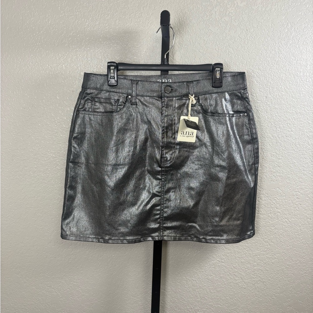 a.n.a Gray Mini Skirt Night Out Essential